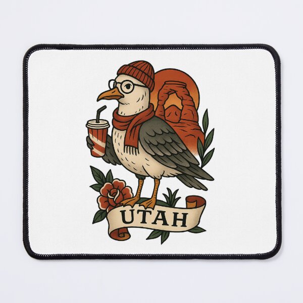 Item preview, Utah Seagull Vintage Shirt | Beehive State Pride | Nifty Fifty Collection designed and sold by Zippitydodads.