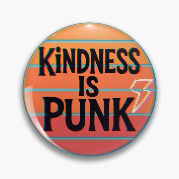 Item preview, Kindness is punk glitch  designed and sold by Nikki-Tee.