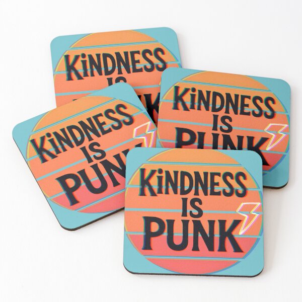 Item preview, Kindness is punk glitch  designed and sold by Nikki-Tee.