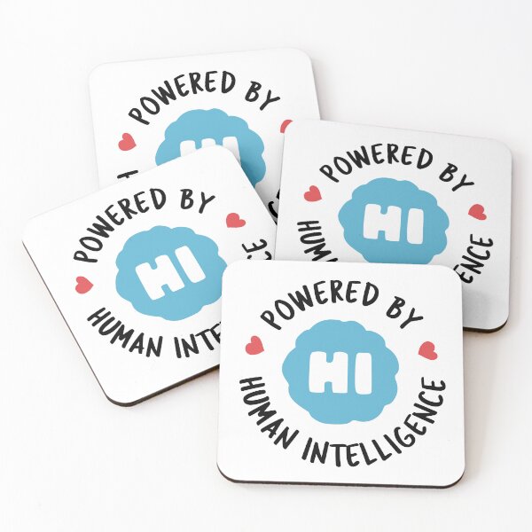 Item preview, Powered By Human Intelligence designed and sold by Ben Crothers.