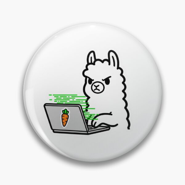 Artikelvorschau, Serious Coding Llama entworfen und verkauft von Pixel & Paw.