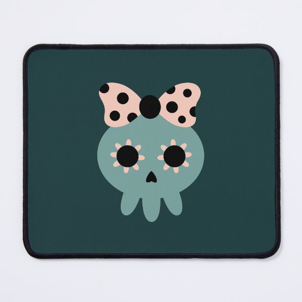 Item preview, Coquette Skull with Bow designed and sold by Julza Art.
