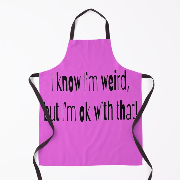 Item preview, I know I'm weird, but I'm ok with that! purple BG designed and sold by Lizzilzil.