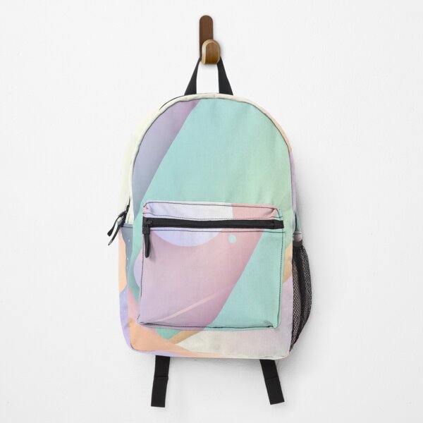 Item preview, Soft pastel geometric pyramid with floating spheres and dreamy gradient shapes in modern abstract minimal design designed and sold by Mimoshi ⭐⭐⭐⭐⭐.