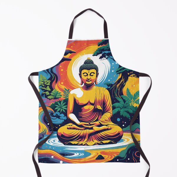 Item preview, Cosmic Enlightenment: Buddha in the Vortex of Creation designed and sold by UrvashiStudio.