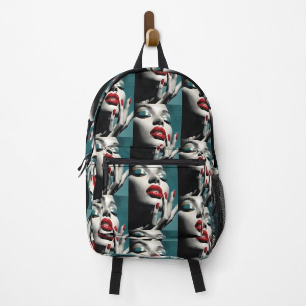 Item preview, Classic elegance in a painterly shot with red nails. designed and sold by Piotrek0001.