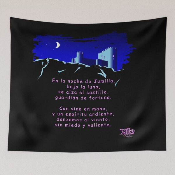 Item preview, Poema en el castillo de Jumilla designed and sold by MiLo-Casellas.