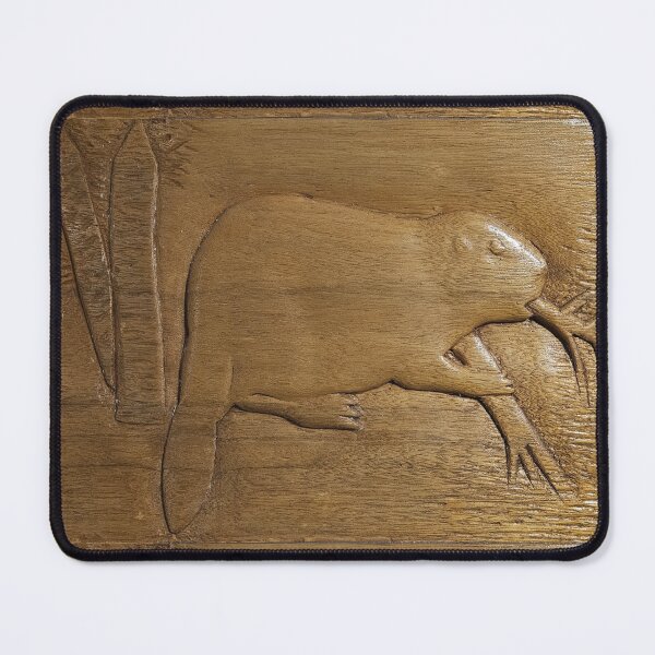 Item preview, wooden carving of a beaver designed and sold by Lizzilzil.