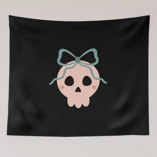 Item preview, Coquette Pink Skull Design designed and sold by Julza Art.