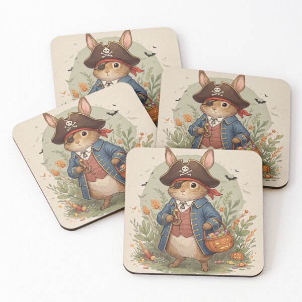 Item preview, Pirate Bunny Halloween Trick-or-Treat Adventure designed and sold by Pasteltone.
