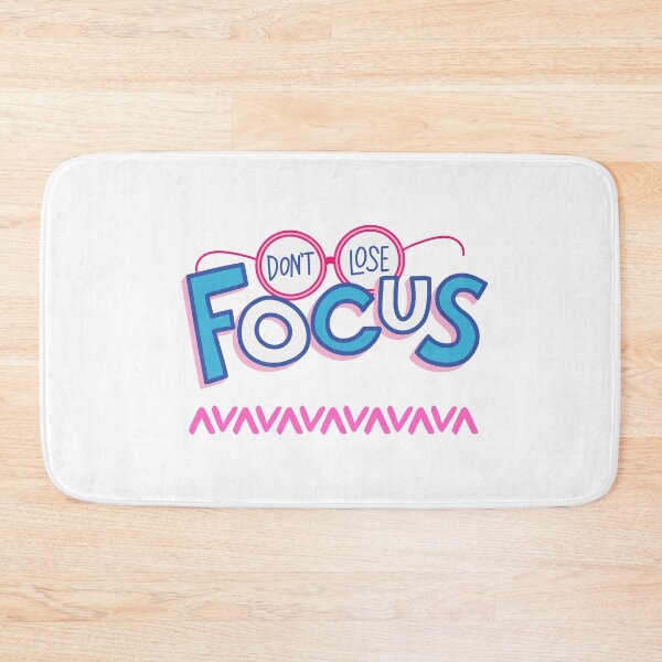Item preview, Motivational Quote Don't Lose Focus Typography designed and sold by Happyfreedom.