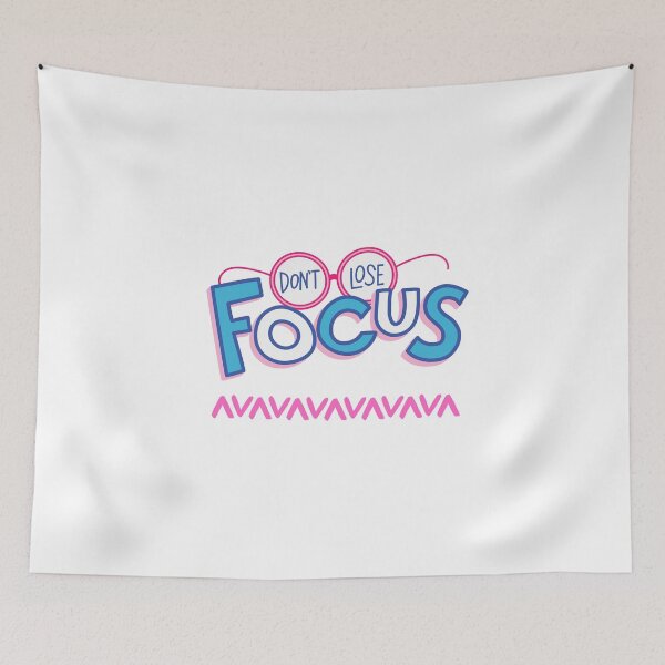 Item preview, Motivational Quote Don't Lose Focus Typography designed and sold by Happyfreedom.