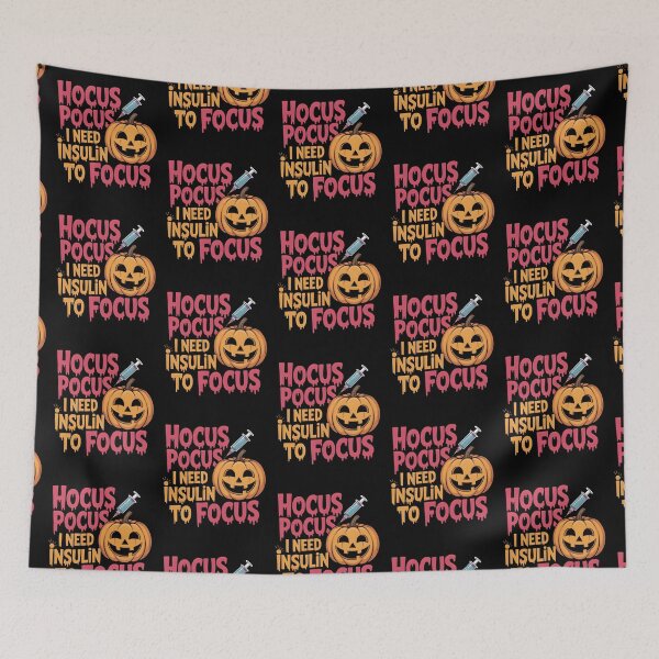 Item preview, Hocus Pocus I Need Insulin to Focus designed and sold by LovelyEvaDesign.