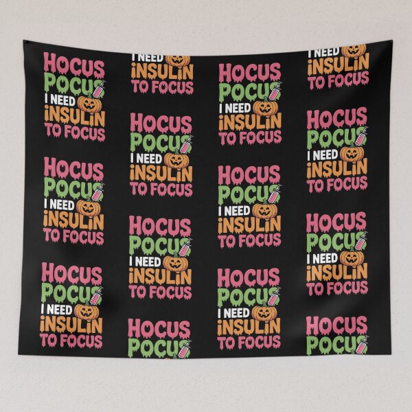 Item preview, Hocus Pocus I Need Insulin to Focus  designed and sold by LovelyEvaDesign.