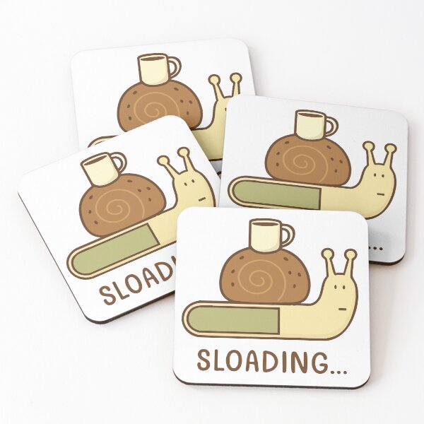 Item preview, Funny Coffee Snail Pun – Sloading Slow Loading Coffee Lover designed and sold by graphicnew.