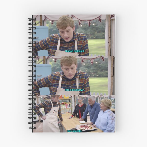 Item preview, James Acaster Great British Bake Off designed and sold by LarissaMann.