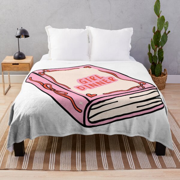 Item preview, girl dinner - pink book designed and sold by SWETA HALDER.