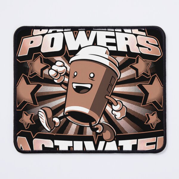 Item preview, Caffeine Powers... Activate designed and sold by LarissaMann.