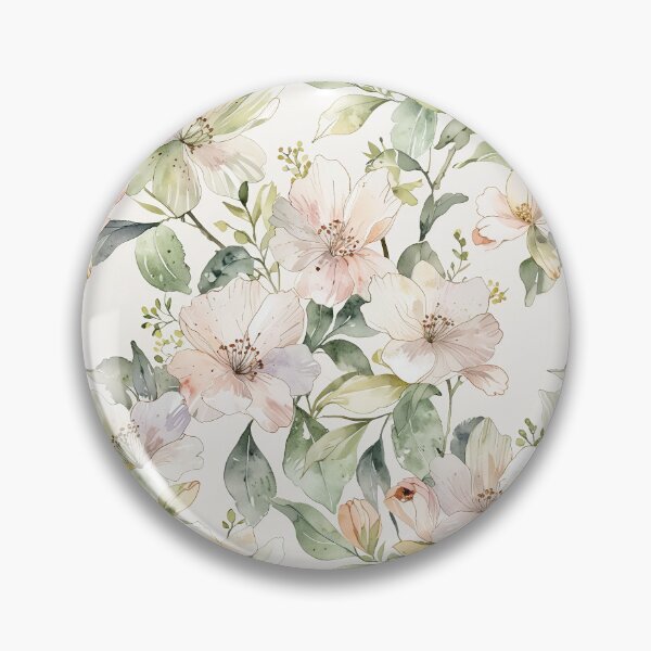 Item preview, Watercolor Flowers Painting designed and sold by CoolPixels.