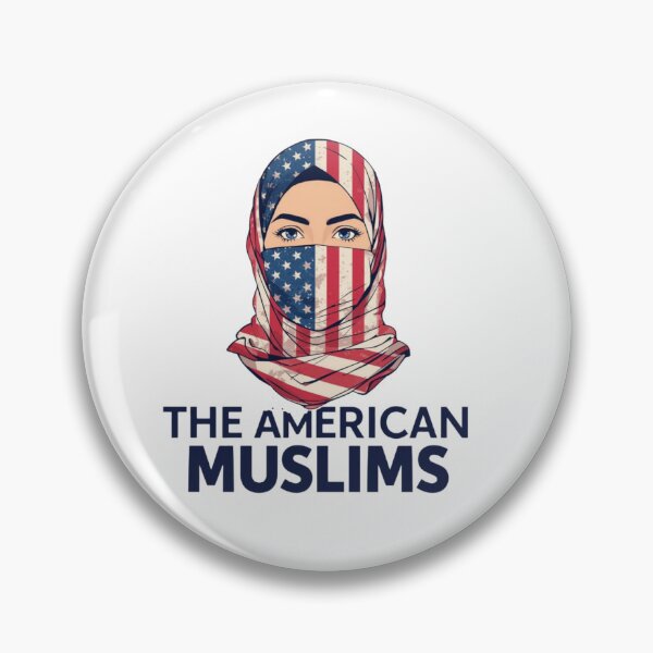 Item preview, The American Muslims – Hijab with USA Flag Design designed and sold by Huge Store.