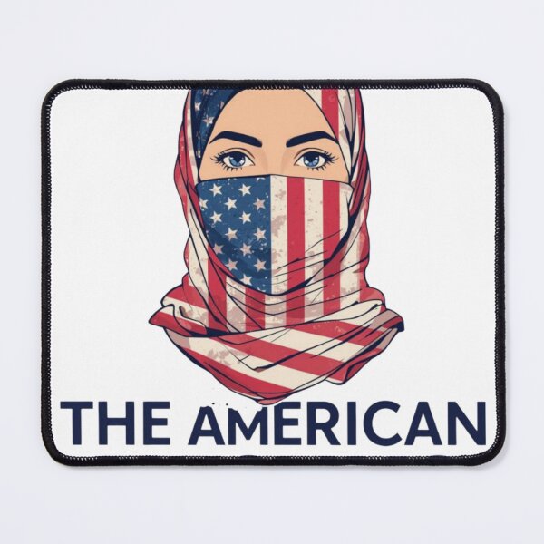 Item preview, The American Muslims – Hijab with USA Flag Design designed and sold by Huge Store.