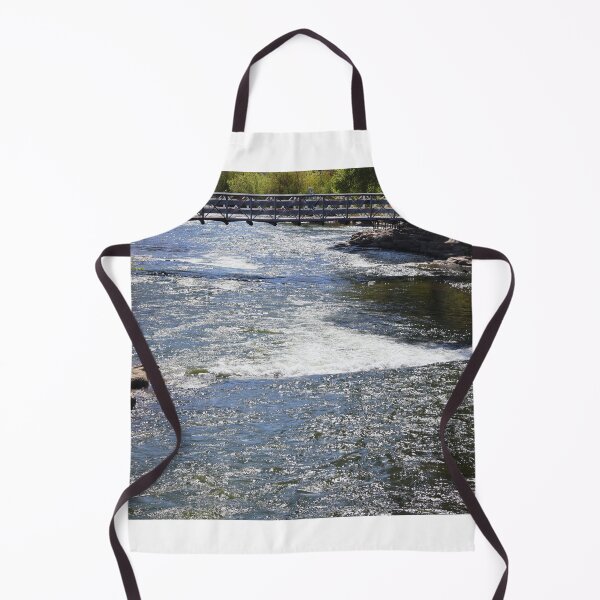 Item preview, Tranquil River with Wooden Bridge designed and sold by Phakade's Photos.