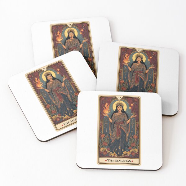Item preview, THE MAGICIAN TAROT DESI GODESS  designed and sold by Jahnvi Modi.