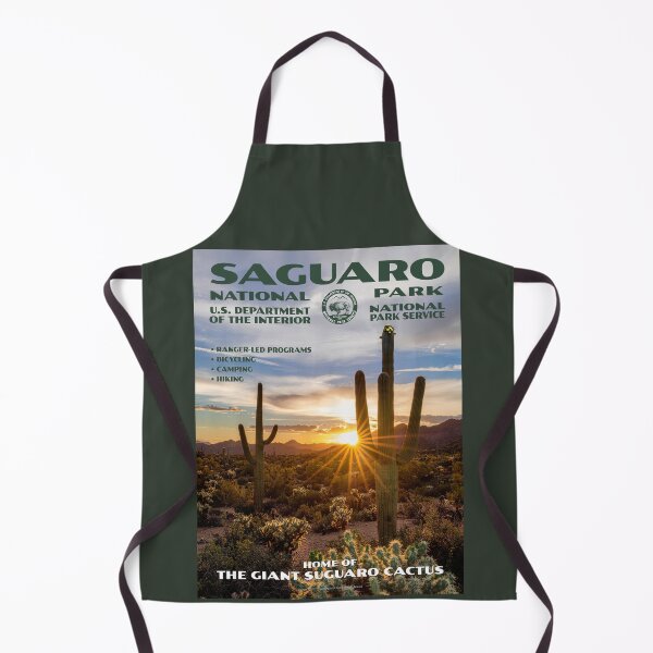 Item preview, Vintage WPA-Style Saguaro National Park Poster designed and sold by travelwitheric.