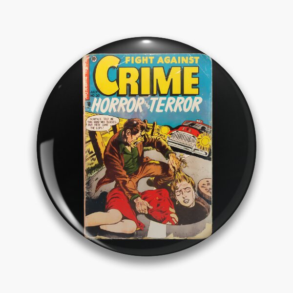 Item preview, Fight Against Crime – Horror and Terror Comic  designed and sold by MichaelWhiteh.
