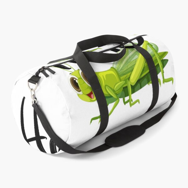 Item preview, Funny Happy Grasshopper Cartoon Art designed and sold by Happyfreedom.