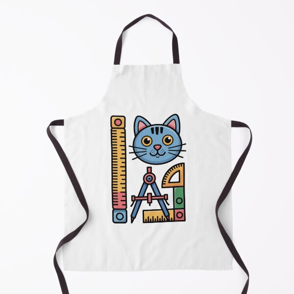 Item preview, Cat Geometry Math - Funny Geometry Cats Design for Kids, Students and Teachers designed and sold by Marpin91.