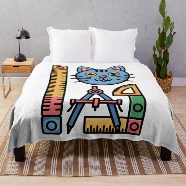 Item preview, Cat Geometry Math - Funny Geometry Cats Design for Kids, Students and Teachers designed and sold by Marpin91.