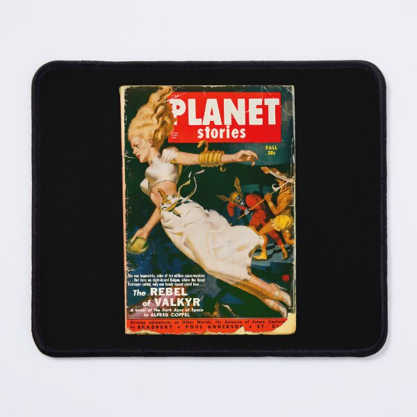 Item preview, Planet Stories – The Rebel of Valkyr – 1953 designed and sold by Brendaada.