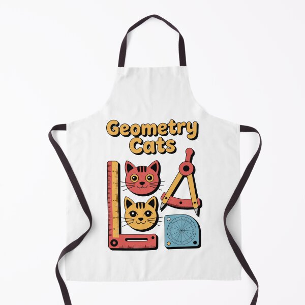 Item preview, Cat Geometry Math - Funny Geometry Cats Design for Kids, Students and Teachers designed and sold by Marpin91.