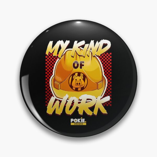 Item preview, MY KIND OF WORK HUFF N' PUFF Design - Pokie Designs designed and sold by pokiedesigns.