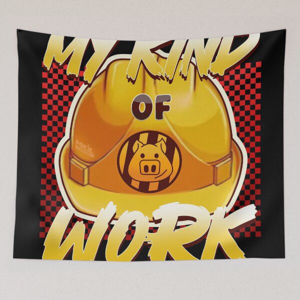 Item preview, MY KIND OF WORK HUFF N' PUFF Design - Pokie Designs designed and sold by pokiedesigns.
