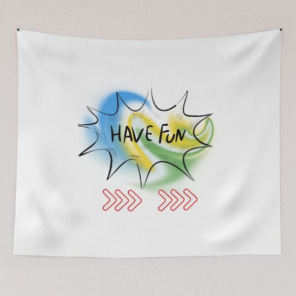 Item preview, Playful Have Fun Pop Art Comic Design designed and sold by Happyfreedom.