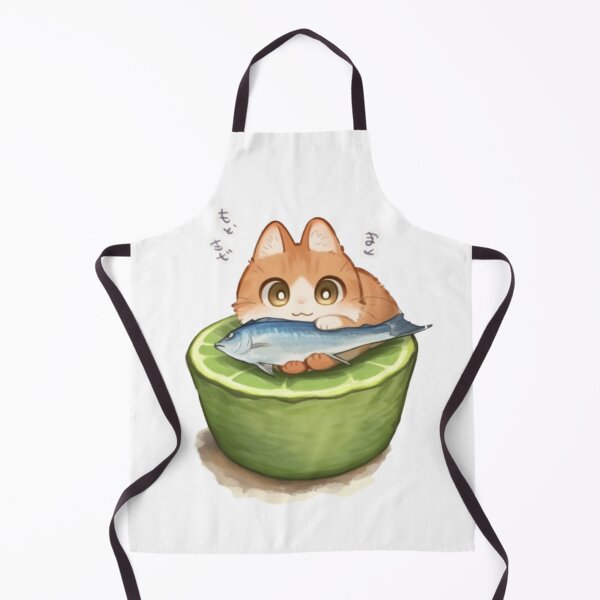 Item preview, Sakana to Sudachi no Nyanko cat designed and sold by GenkiNyan.