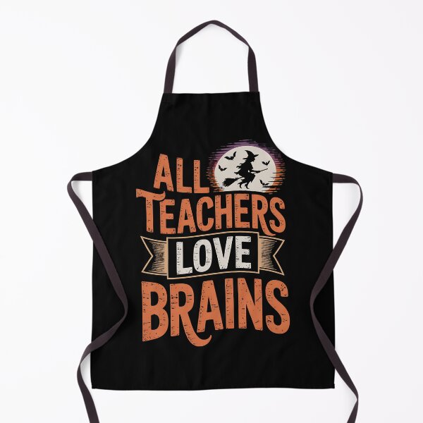 Item preview, All Teachers Love Brains Funny Halloween Teacher Gifts Funny designed and sold by BakeryDozen.