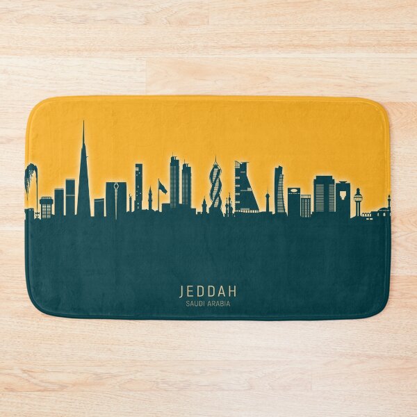 Item preview, Jeddah Saudi Arabia Skyline designed and sold by ArtPrints.