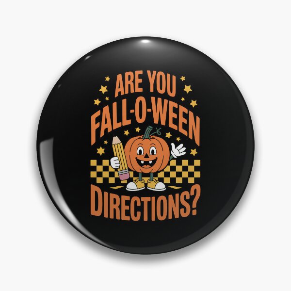 Item preview, Are You Fall-O-Ween Directions Fun Retro Teacher Halloween designed and sold by BakeryDozen.