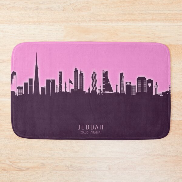 Item preview, Jeddah Saudi Arabia Skyline designed and sold by ArtPrints.