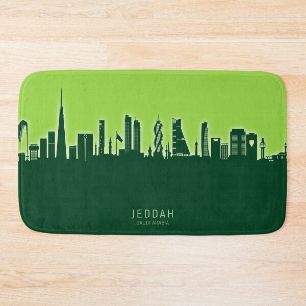 Item preview, Jeddah Saudi Arabia Skyline designed and sold by ArtPrints.