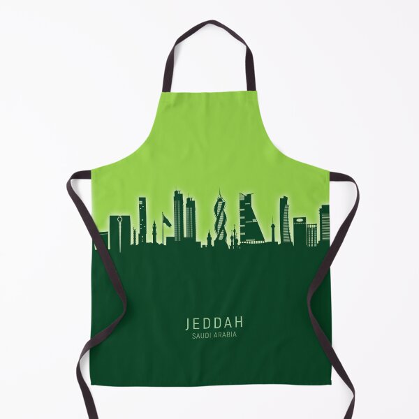 Artikelvorschau, Skyline von Jeddah, Saudi-Arabien entworfen und verkauft von ArtPrints.