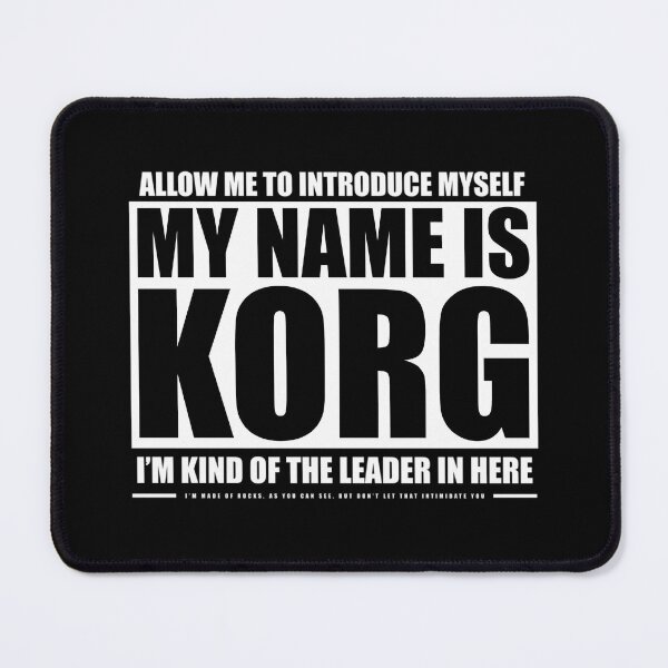 Item preview, My Name Is Korg designed and sold by JaimeChave.