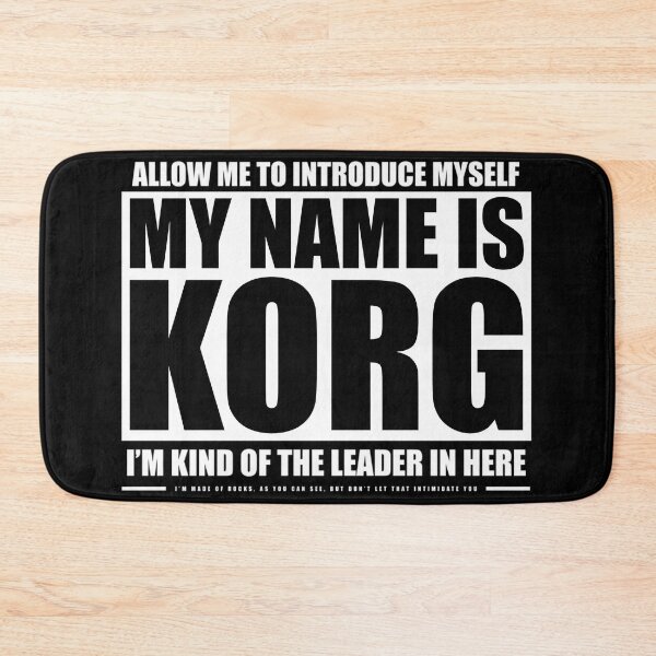 Item preview, My Name Is Korg designed and sold by JaimeChave.