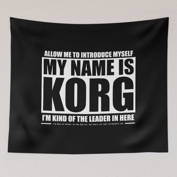Item preview, My Name Is Korg designed and sold by JaimeChave.