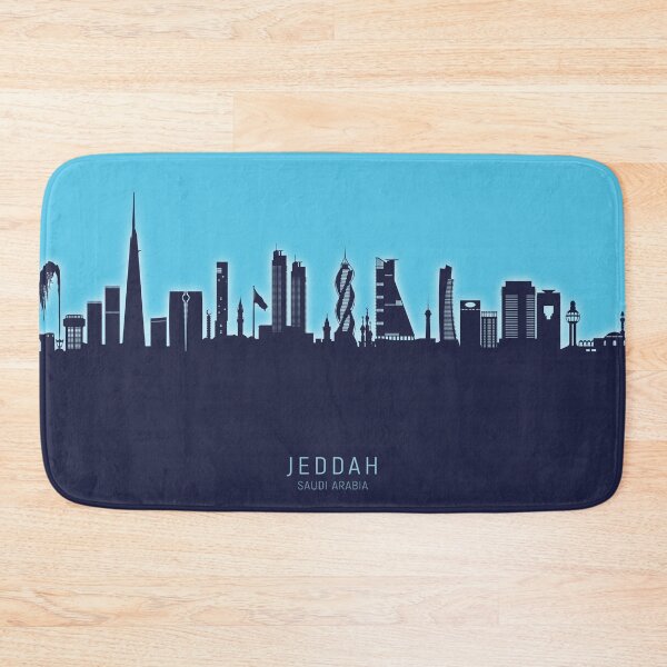 Item preview, Jeddah Saudi Arabia Skyline designed and sold by ArtPrints.