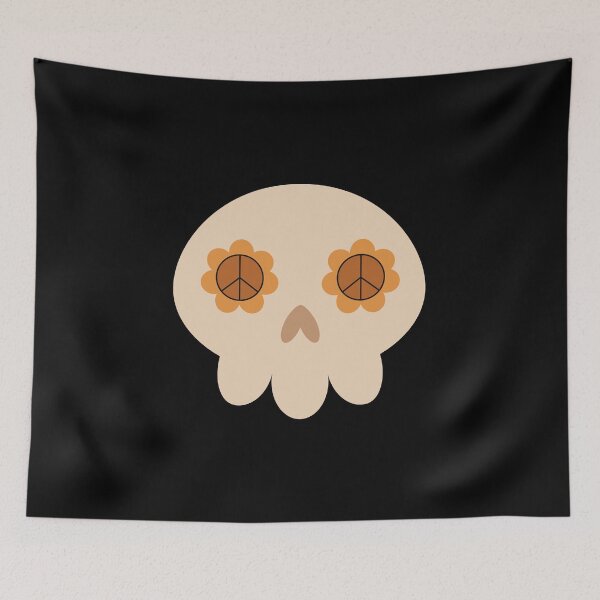 Item preview, Hippie Skull Design designed and sold by Julza Art.