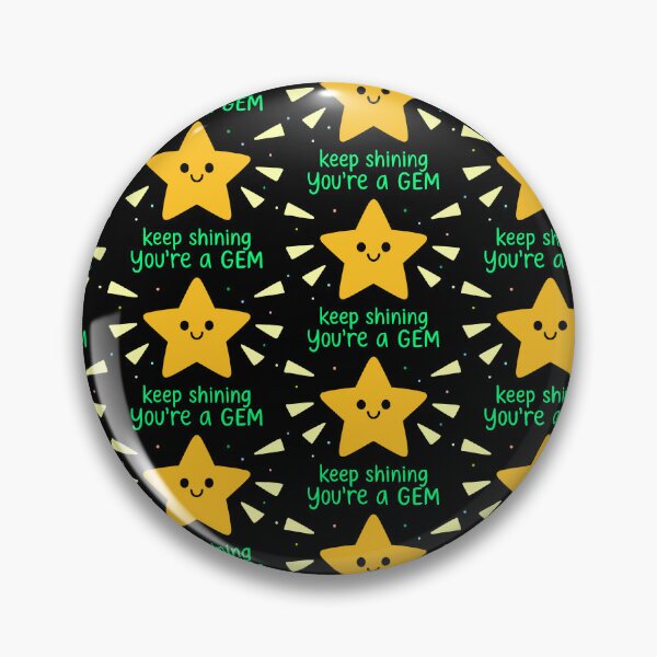 Item preview, You’re a Gem – Cute Star Motivation Keep Shining Quote designed and sold by graphicnew.